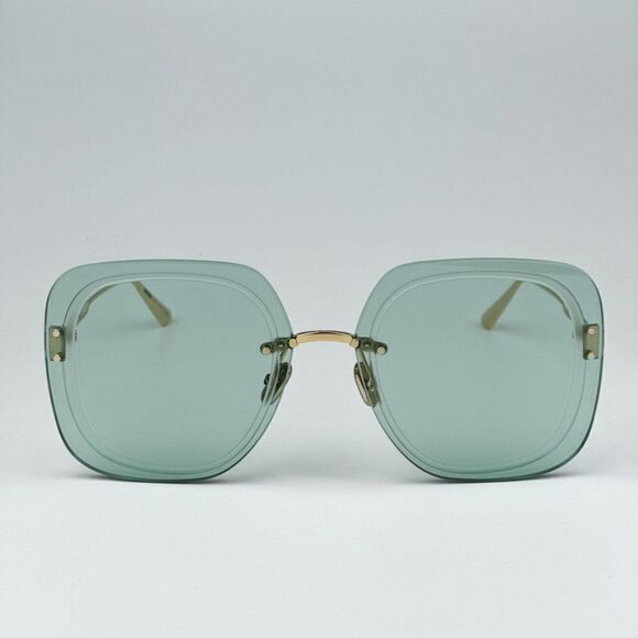 NEW Dior ULTRADIOR SU  B0O0 Gold Green Women Square Oversized Sunglasses main image 5